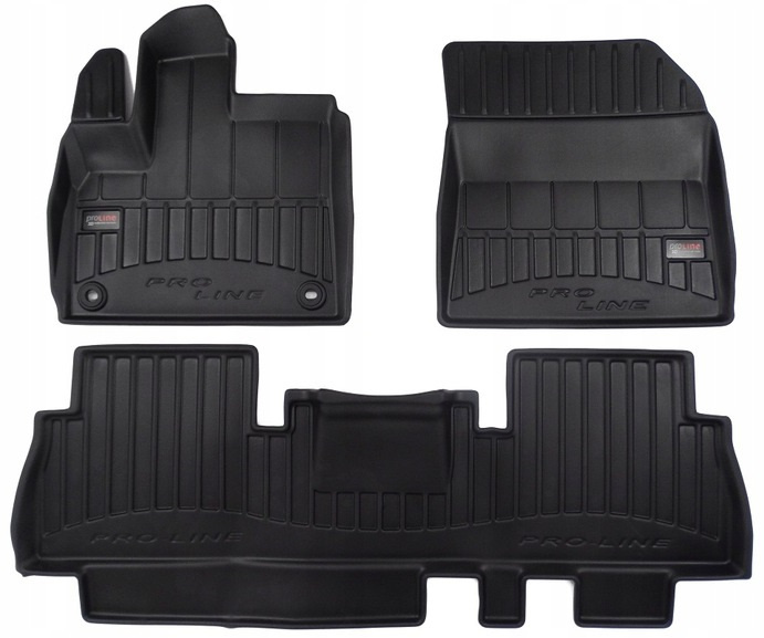 Set Covorase Auto Cauciuc Negro Opel Combo E 2018→ Pro Line Tip Tavita 3D 3D409064