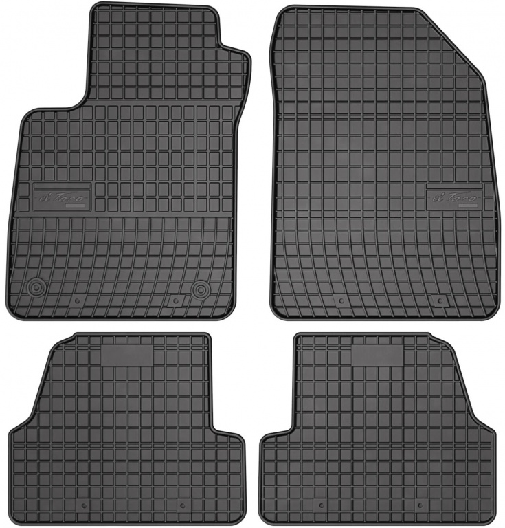 Set Covorase Auto Cauciuc Negro Opel Mokka 2012-2019 0708