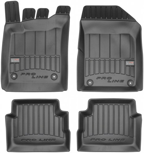 Set Covorase Auto Cauciuc Negro Opel Vectra C 2002-2008 Sedan Pro Line Tip Tavita 3D 3D407312