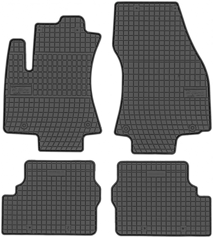 Set Covorase Auto Cauciuc Negro Opel Zafira A 1999-2005 5 Locuri 542759