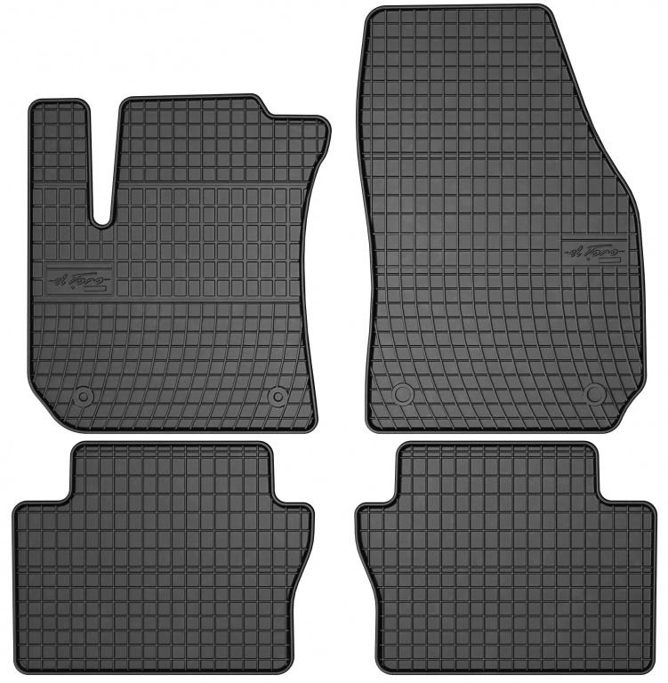 Set Covorase Auto Cauciuc Negro Opel Zafira B 2005-2014 5 Locuri 0693