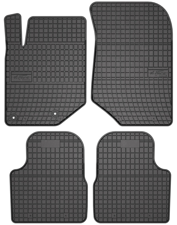 Set Covorase Auto Cauciuc Negro Peugeot 2008 2 2019→ 410787