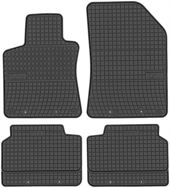Set Covorase Auto Cauciuc Negro Peugeot 308 2 2013→ 0646