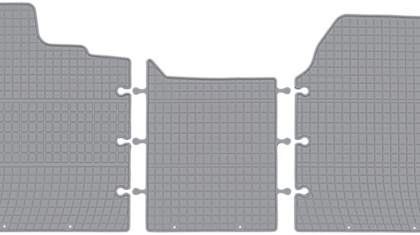 Set Covorase Auto Cauciuc Negro Peugeot Boxer 3 2007-Prezent Gri Model: GRD0095