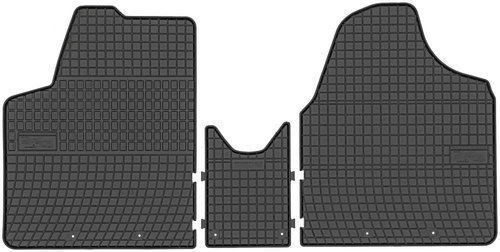 Set Covorase Auto Cauciuc Negro Peugeot Expert 2 2006→ 0647