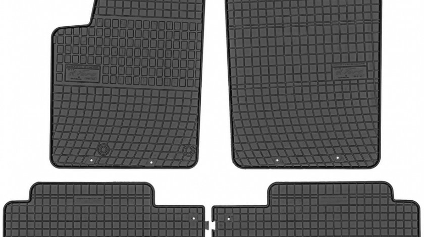 Set Covorase Auto Cauciuc Negro Peugeot Partner 1 1996-2008 0645