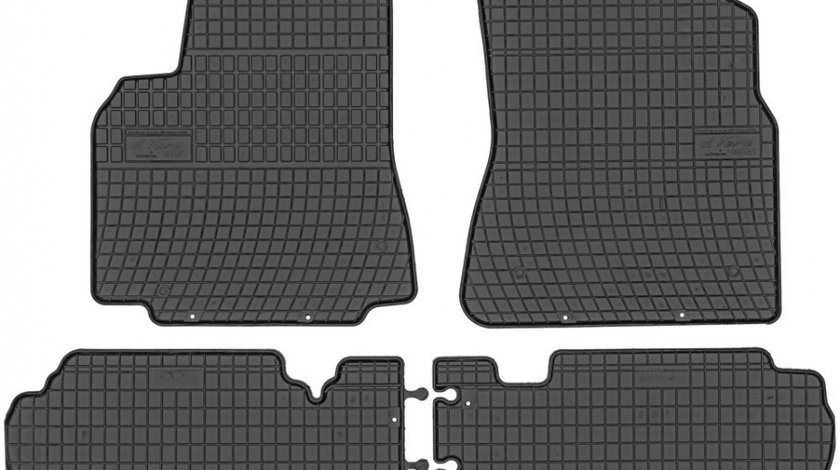 Set Covorase Auto Cauciuc Negro Peugeot Partner 2 2008→ 0633