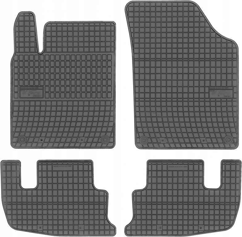 Set Covorase Auto Cauciuc Negro Peugeot RCZ 2010-2015 410770