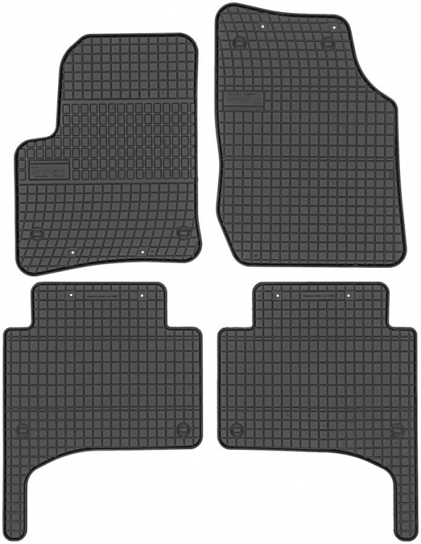 Set Covorase Auto Cauciuc Negro Porsche Cayenne 1 2002-2010 546320