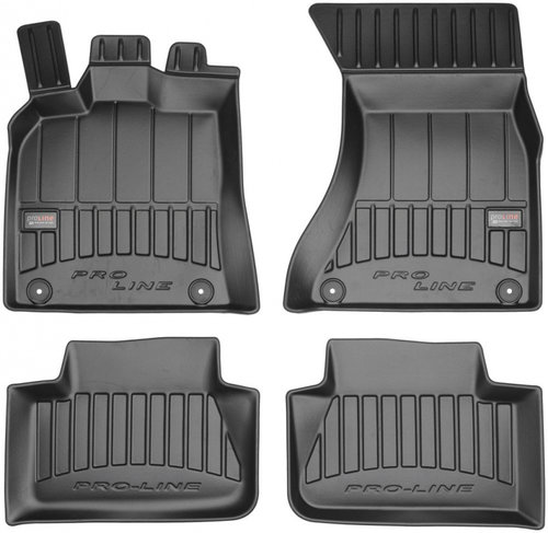 Set Covorase Auto Cauciuc Negro Porsche Macan 95B 2014→ Pro Line Tip Tavita 3D 3D407763