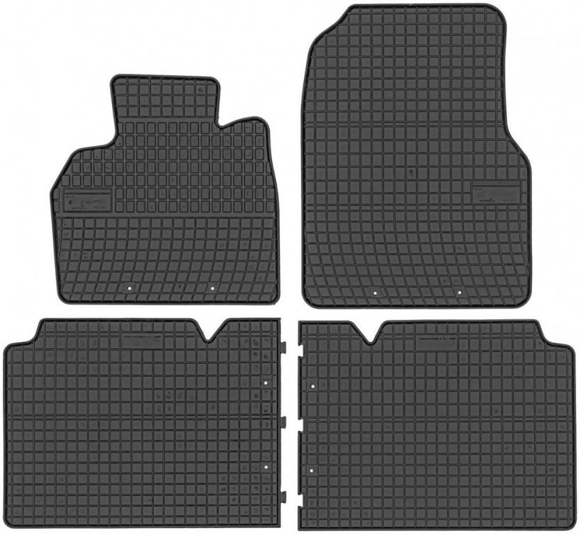 Set Covorase Auto Cauciuc Negro Renault Espace 4 2002-2015 546870