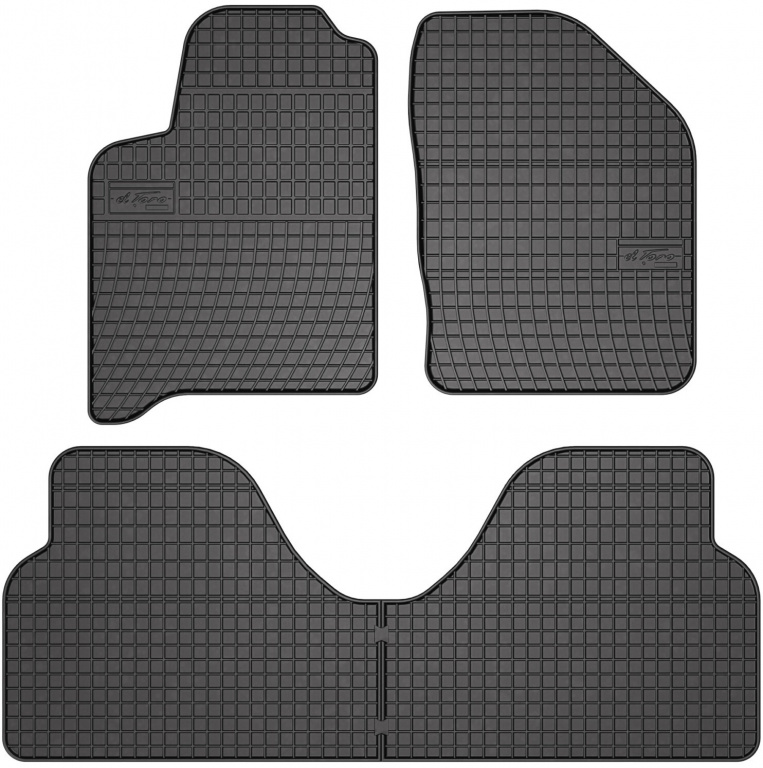 Set Covorase Auto Cauciuc Negro Renault 