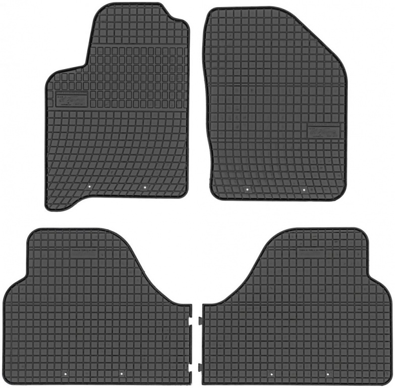 Set Covorase Auto Cauciuc Negro Renault Scenic 1 1996-2003 546641