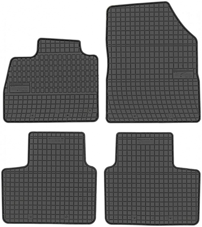 Set Covorase Auto Cauciuc Negro Renault Scenic 4 2016→ 401631