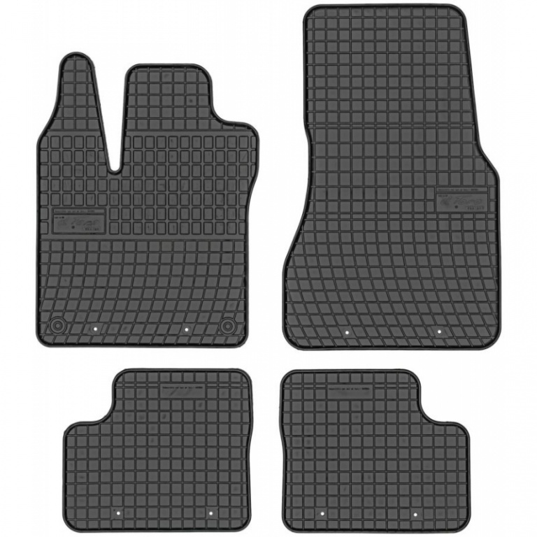 Set Covorase Auto Cauciuc Negro Renault Twingo 4 2016→ Cod: 54762