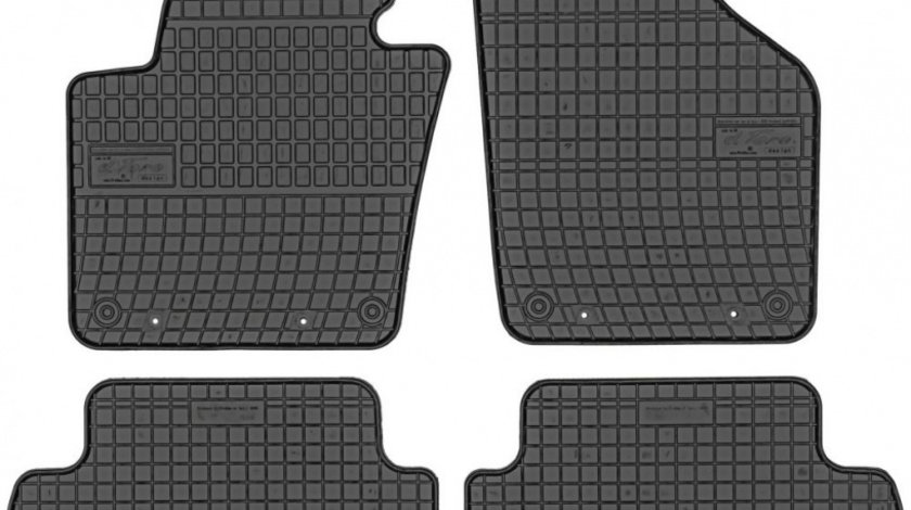 Set Covorase Auto Cauciuc Negro Seat Alhambra 2 5 Locuri 2010→ 0405