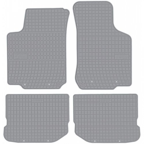 Set Covorase Auto Cauciuc Negro Seat Leon 1 1999-2005 Gri Cod: GR0012