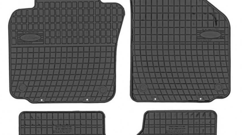 Set Covorase Auto Cauciuc Negro Seat Leon 2 2005-2012 0361