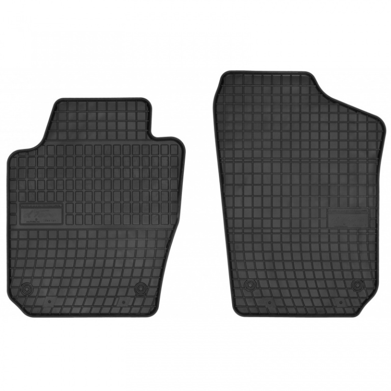 Set Covorase Auto Cauciuc Negro Skoda Fabia 3 Van 2014→ Cod: 0404P