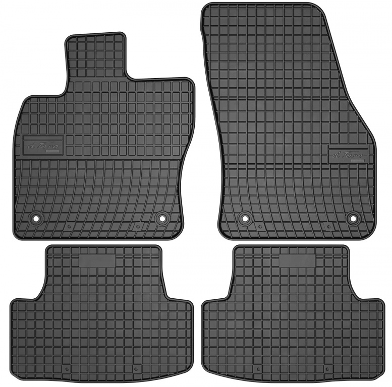 Set Covorase Auto Cauciuc Negro Skoda Karoq 2017→ 547471