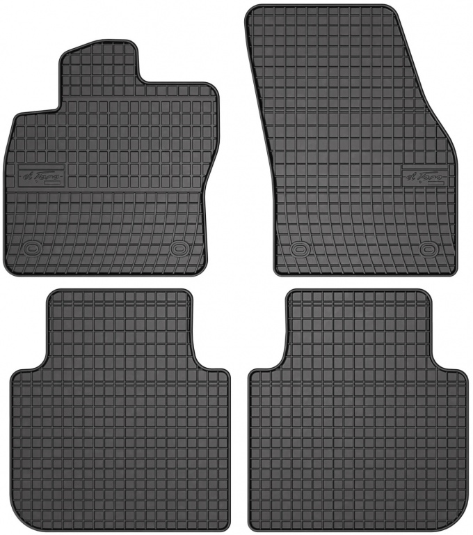 Set Covorase Auto Cauciuc Negro Skoda Kodiaq 2016→ 547952