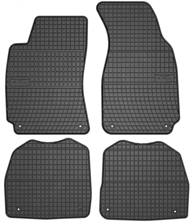 Set Covorase Auto Cauciuc Negro Skoda Superb 1 2001-2008 401778
