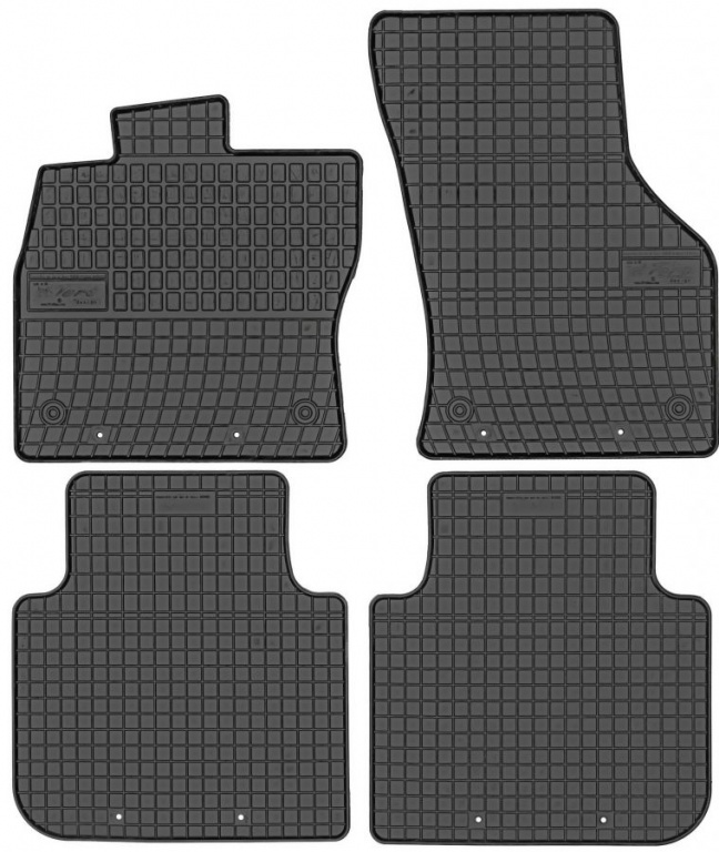 Set Covorase Auto Cauciuc Negro Skoda Superb 3 2015→ 546535