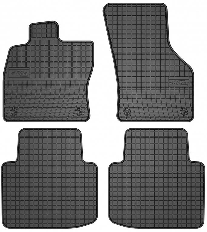 Set Covorase Auto Cauciuc Negro Skoda Superb 3 2015→ 546535