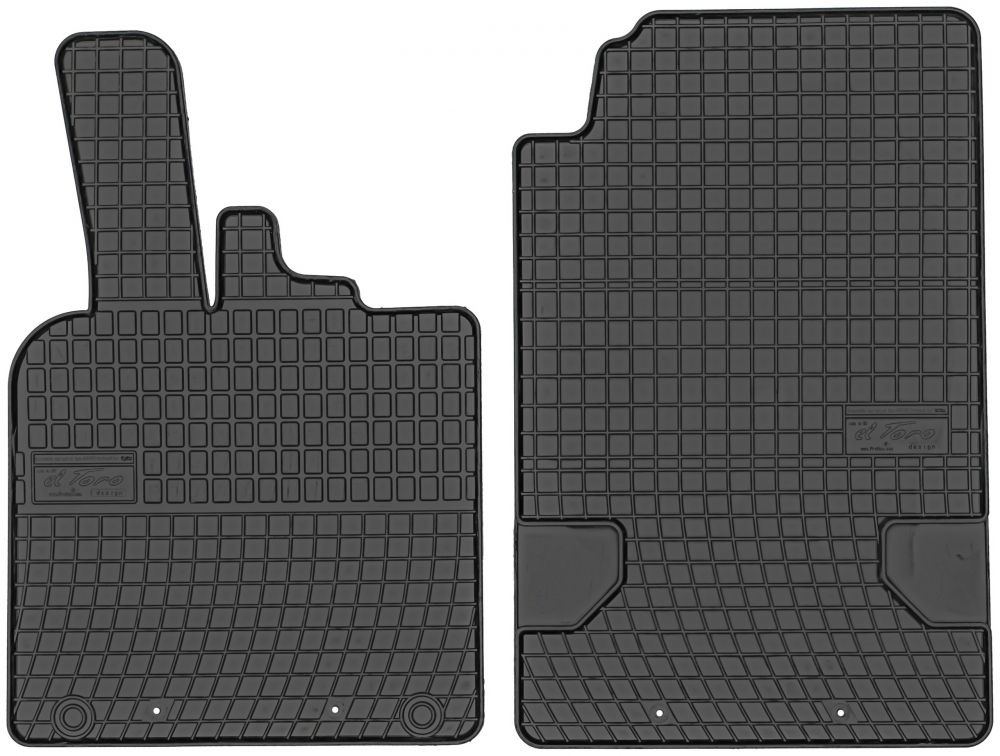 Set Covorase Auto Cauciuc Negro Smart ForTwo 2007-2015 547358