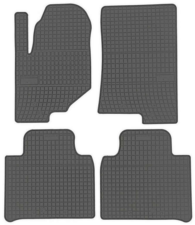 Set Covorase Auto Cauciuc Negro Ssangyong Rexton 2017→ 401914