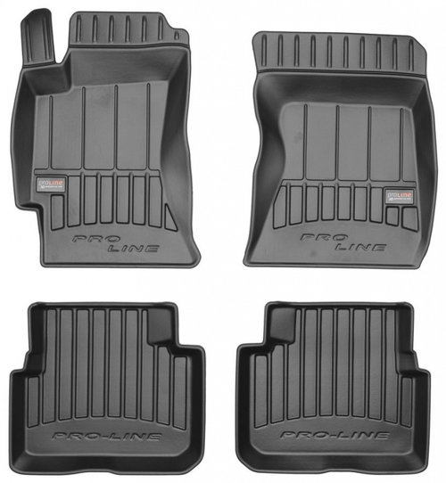 Set Covorase Auto Cauciuc Negro Subaru Forester 3 2008-2013 Pro Line Tip Tavita 3D 3D408562