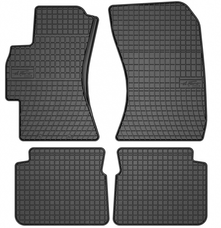 Set Covorase Auto Cauciuc Negro Subaru Legacy 5 2009→ 0892