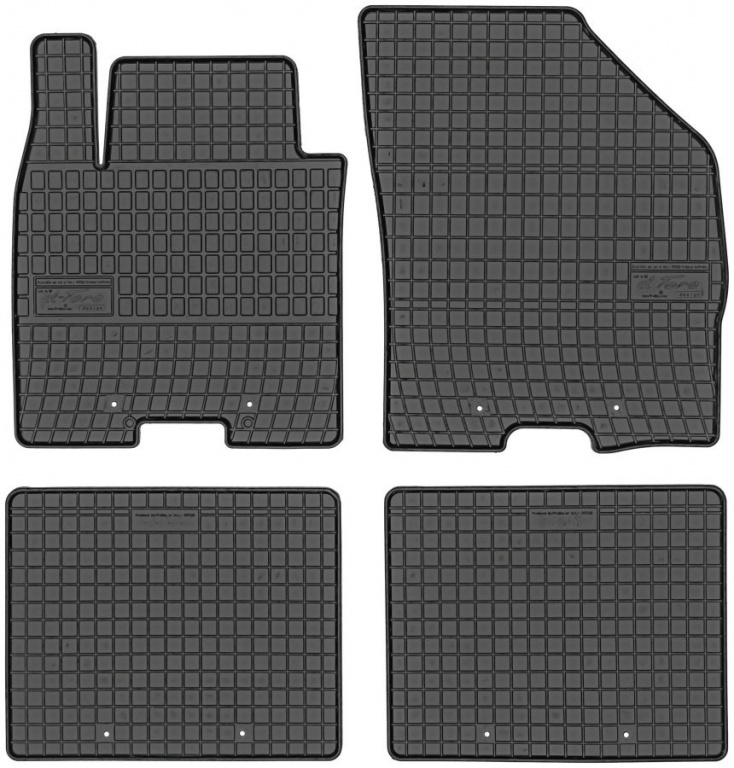 Set Covorase Auto Cauciuc Negro Suzuki Baleno 2015→ 547129