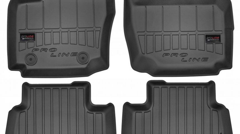 Set Covorase Auto Cauciuc Negro Suzuki Grand Vitara 2 2005-2014 Pro Line Tip Tavita 3D 3D425248