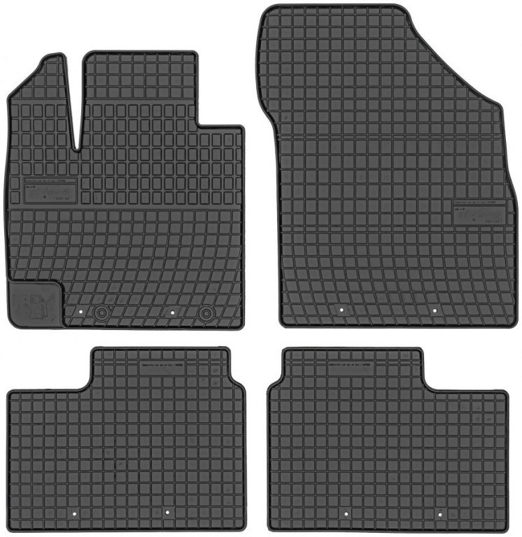 Set Covorase Auto Cauciuc Negro Suzuki Ignis 2016→ 547556
