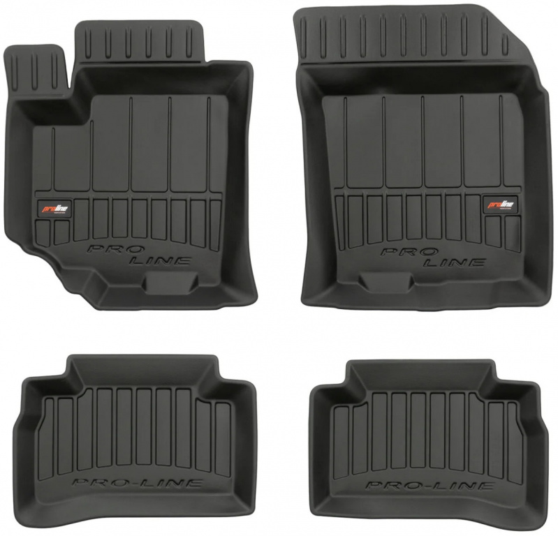Set Covorase Auto Cauciuc Negro Suzuki Vitara 2014→ Pro Line Tip Tavita 3D 3D407121