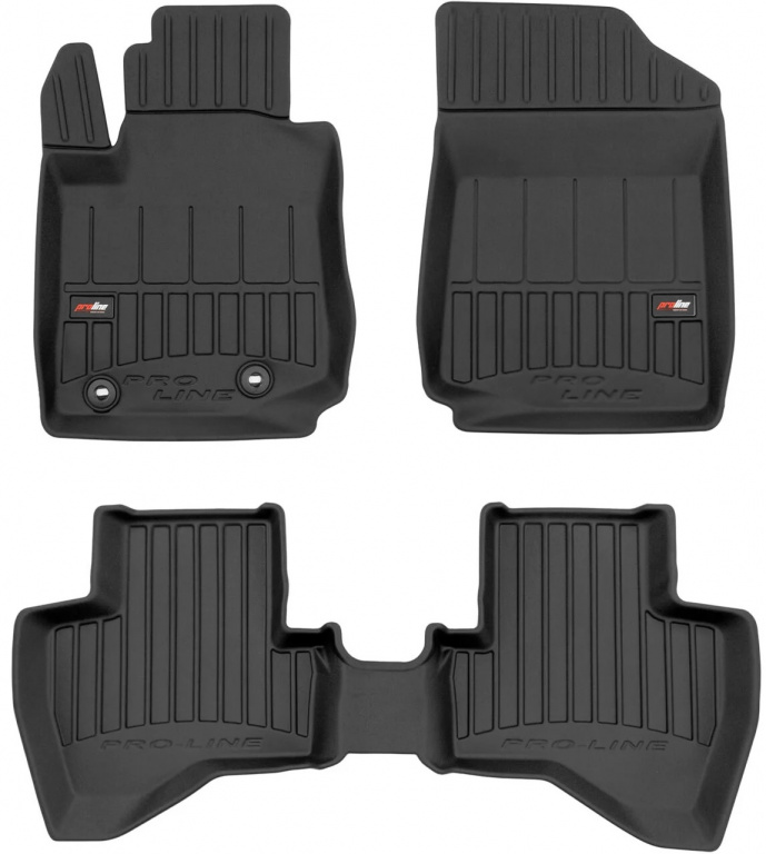 Set Covorase Auto Cauciuc Negro Toyota Aygo 2 2014→ Pro Line Tip Tavita 3D 3D425996