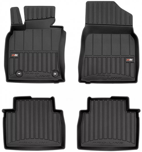 Set Covorase Auto Cauciuc Negro Toyota Camry 8 2018→ Pro Line Tip Tavita 3D 3D426504