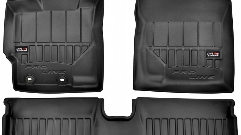 Set Covorase Auto Cauciuc Negro Toyota Corolla 9 2001-2007 Pro Line Tip Tavita 3D 3D425736