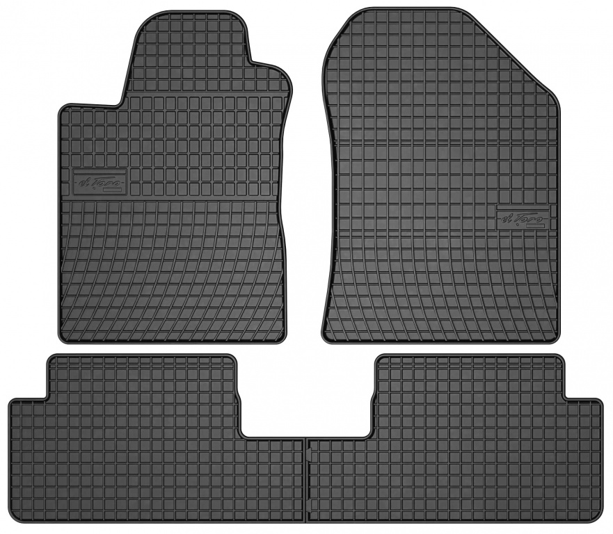 Set Covorase Auto Cauciuc Negro Toyota Corolla Verso 2 2004-2009 546269