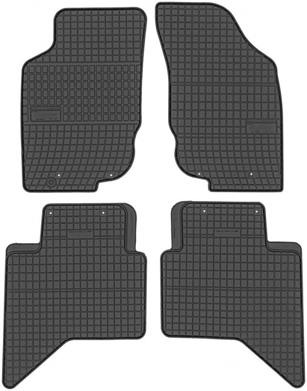 Set Covorase Auto Cauciuc Negro Toyota Hilux 7 2005→ 547112
