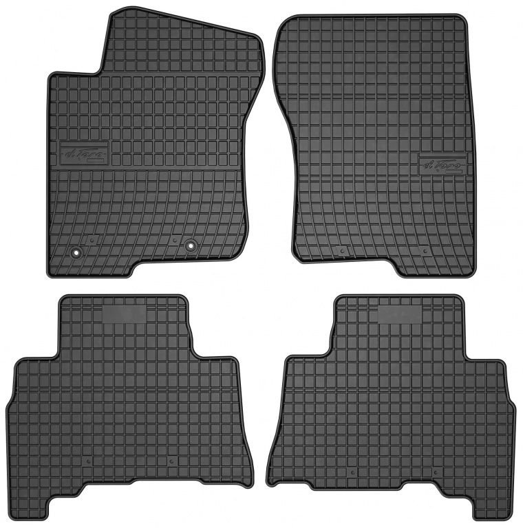 Set Covorase Auto Cauciuc Negro Toyota Land Cruiser 150 2017→ 402126