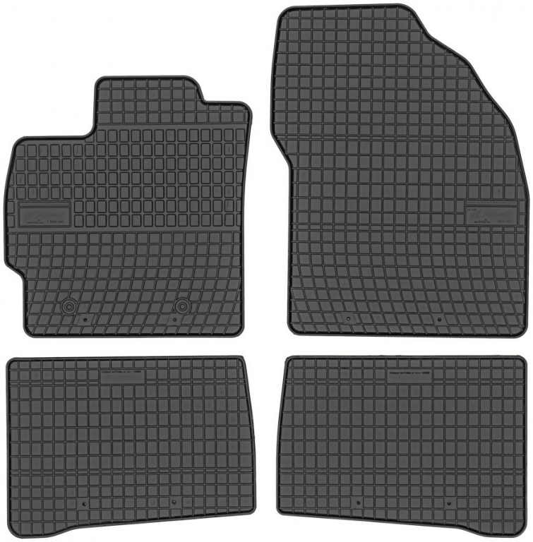 Set Covorase Auto Cauciuc Negro Toyota Prius 3 2009→ 542995