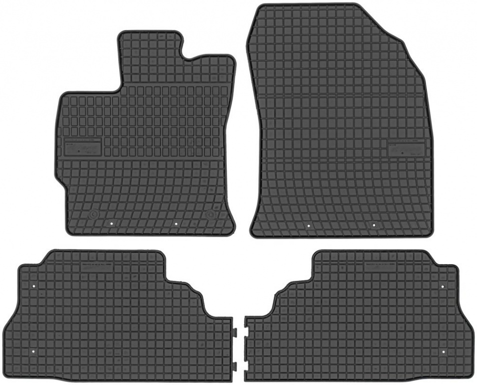 Set Covorase Auto Cauciuc Negro Toyota Prius 3 Plus 2011-2015 547990