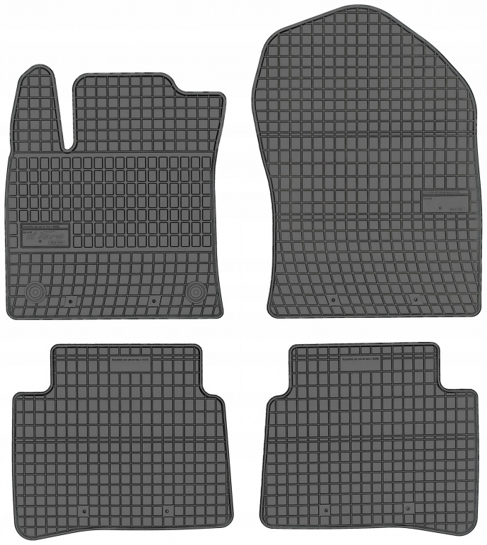 Set Covorase Auto Cauciuc Negro Toyota Prius 4 SW50 2015→ 410831