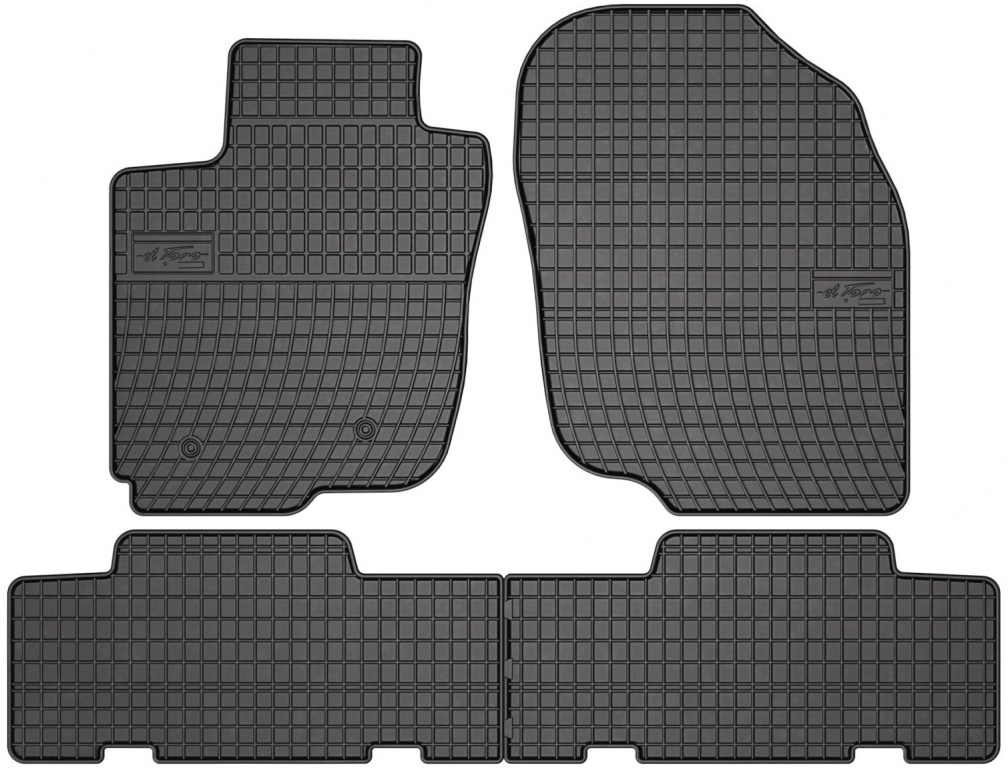 Set Covorase Auto Cauciuc Negro Toyota Rav 4 3 2005-2012 0804