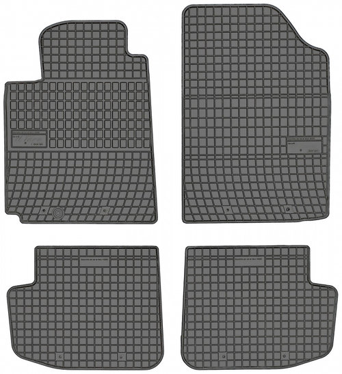 Set Covorase Auto Cauciuc Negro Toyota Yaris 1 1999-2005 411210