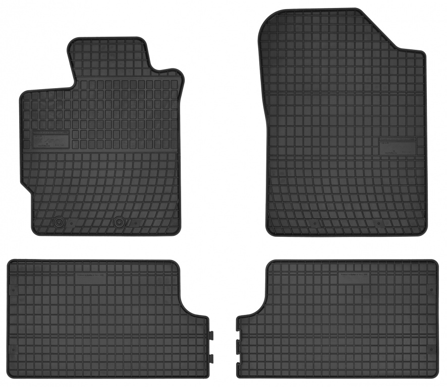 Set Covorase Auto Cauciuc Negro Toyota Yaris 3 2011-2020 0808