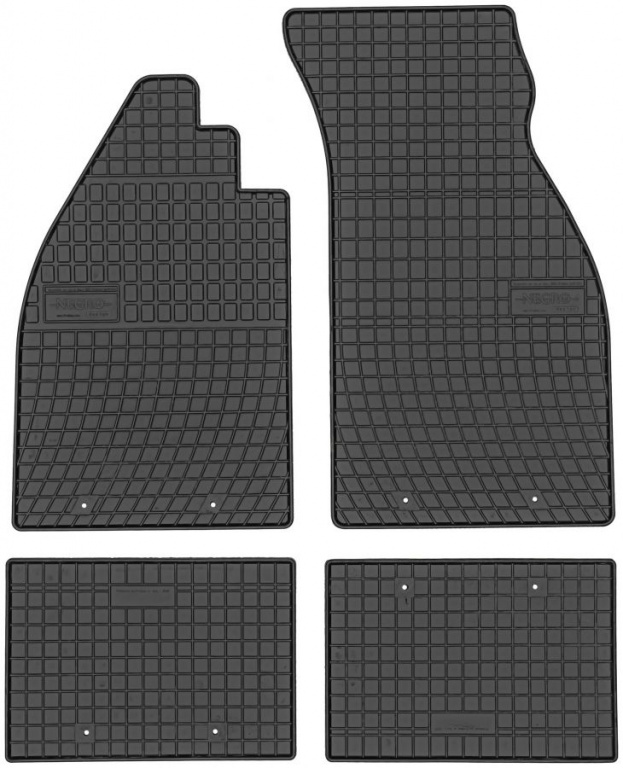Set Covorase Auto Cauciuc Negro Volkswagen Grabus 1938-2003 0398