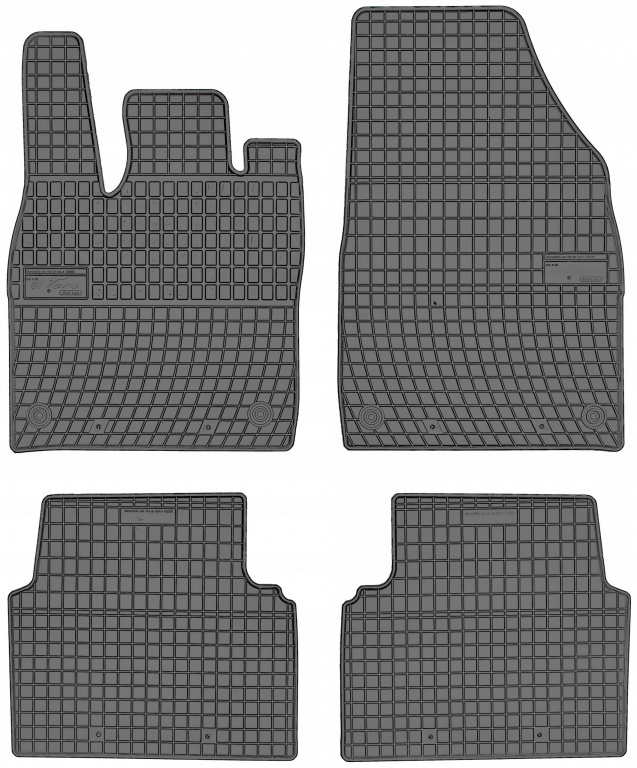 Set Covorase Auto Cauciuc Negro Volkswagen ID.3 2019→ 411388